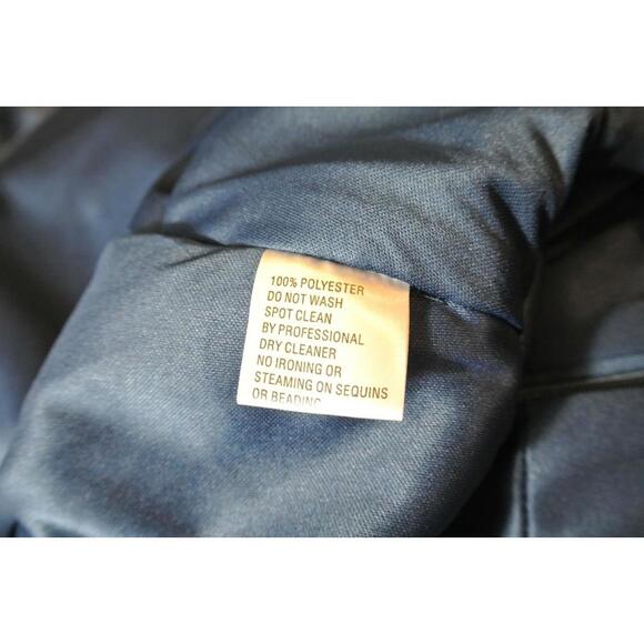 NEW, MAC DUGGAL 27014 DRESS in Midnight Navy SZ 12 #LD0186 - Picture 5 of 5